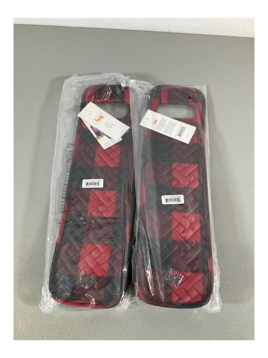 Lug Other - Lug Buffalo Check Red Insulated Wine Tote Duo with Carrying Handles - Stylish &